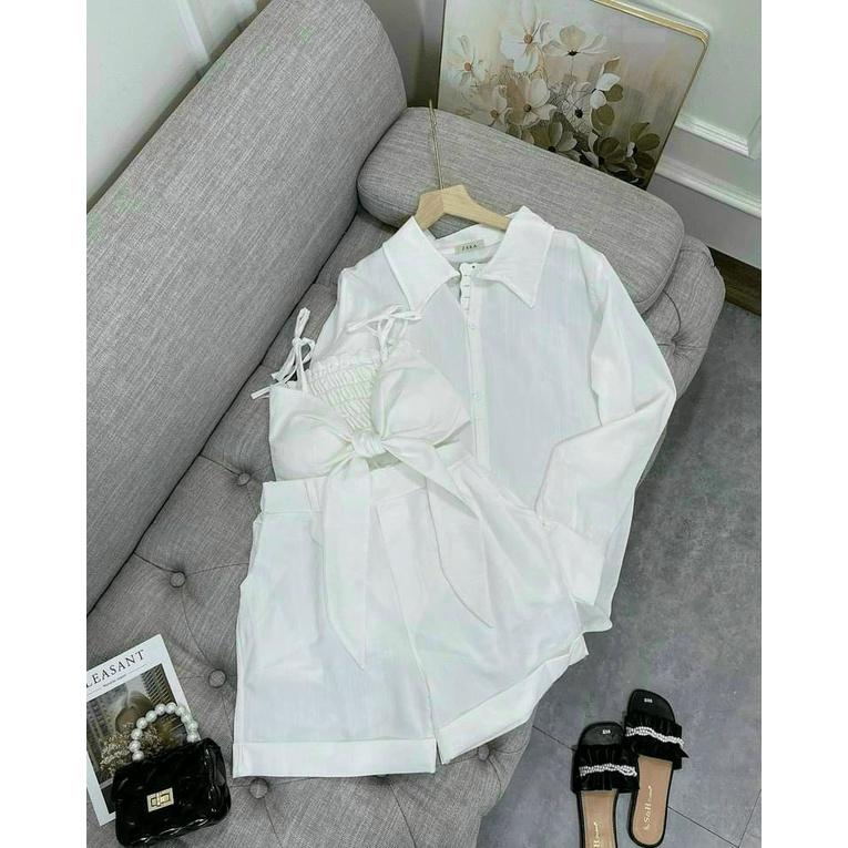 (Mẫu Mới) Sét 3 MÓn Đũi Y Hình Rẻ - Đẹp - Chất Lượng Siêu Xinh UP h.h.p