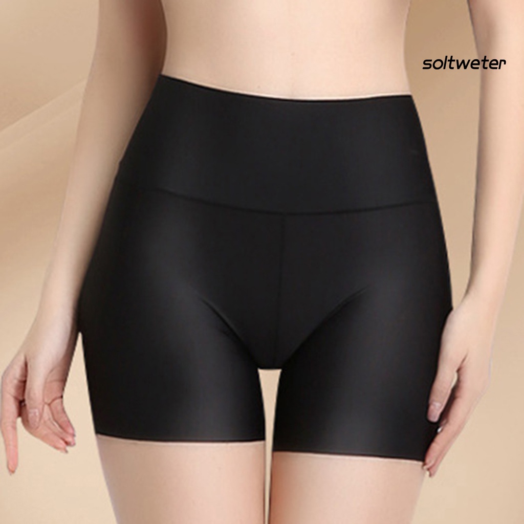 Quần lót ôm sát không đường may lưng cao co giãn thoáng khí thời trang mùa hè cho nữ