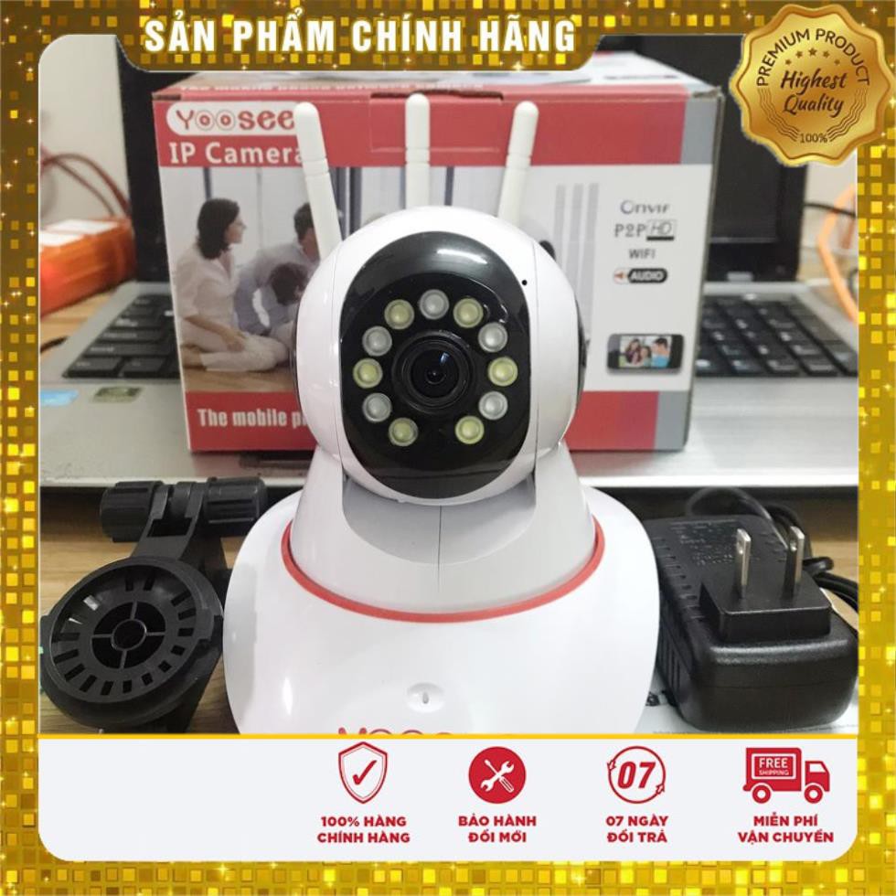 (giá khai trương) Camera Yoosee WiFi 11 Led Mẫu Mới - Full HD 1080P - Xem Đêm Có Màu, Kèm Thẻ Nhớ