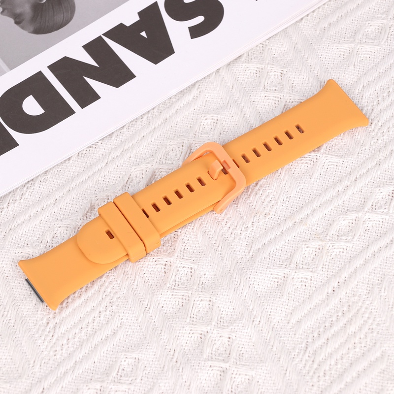 Dây đeo silicone Jansin có miếng bảo vệ màn hình cho đồng hồ thông minh Huawei Watch Fit 2