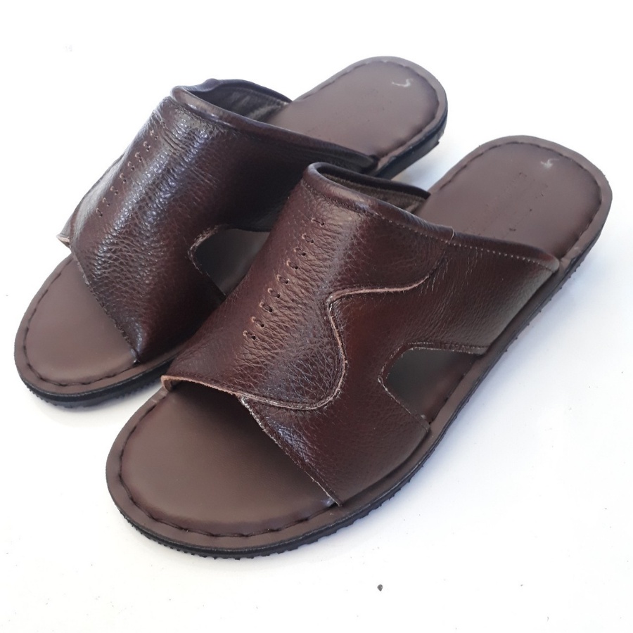 Dép Nam Big Size, Dép Nam Size Lớn 44 45 46 47 48 Da Bò Thật Cao Cấp HKT Shop