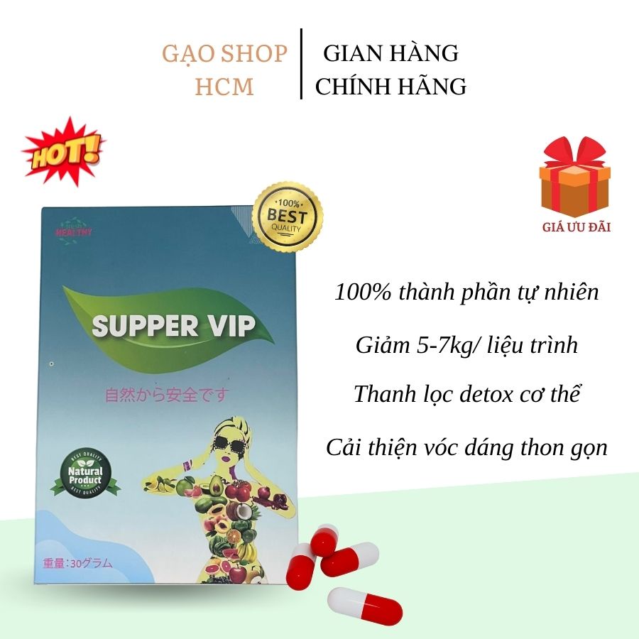 Viên Uống Hỗ Trợ Giảm Cân Nhanh Supper Diet Nội Địa Nhật Bản Cho Cơ Địa Khó Giảm Lâu Năm Loại Bỏ Mỡ Cứng Hiệu Quả Nhanh