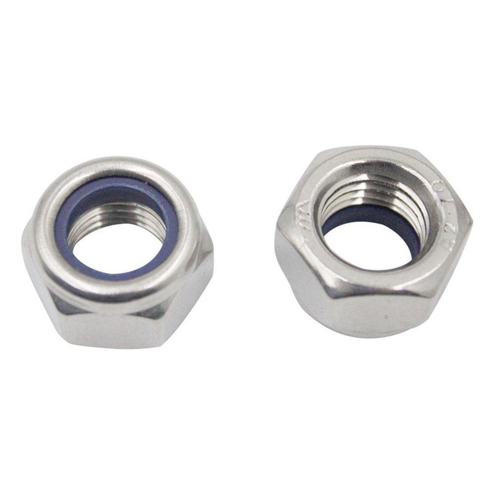 Đai Ốc Chữ T Bằng Thép Không Gỉ M3 M4 M5 M6 M8 M10 M12 Sang M24 Nyloc Nuts 304