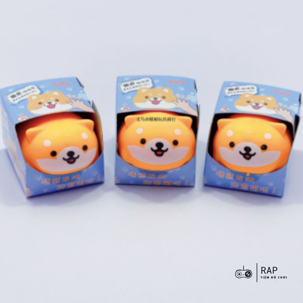 Mô hình chó shiba xả stress siêu co giãn,  siêu đàn hồi dễ thương cute giúp giảm căng thẳng -  Ráp