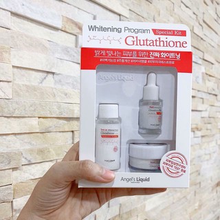 Set dưỡng trắng da mini 7DAY Whitening program Glutathione