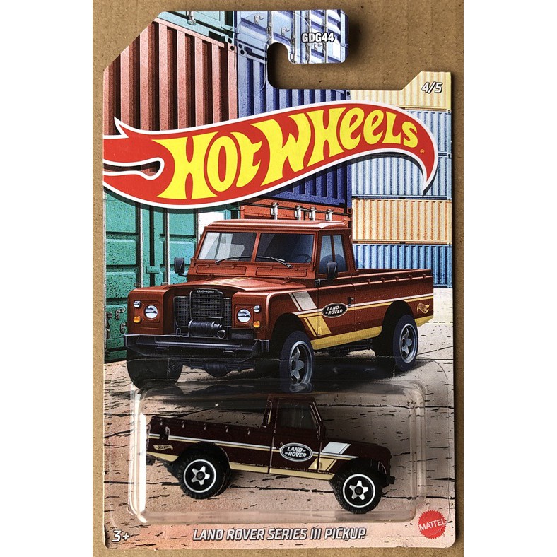 Xe mô hình Hot Wheels Land Rover Series III Pickup