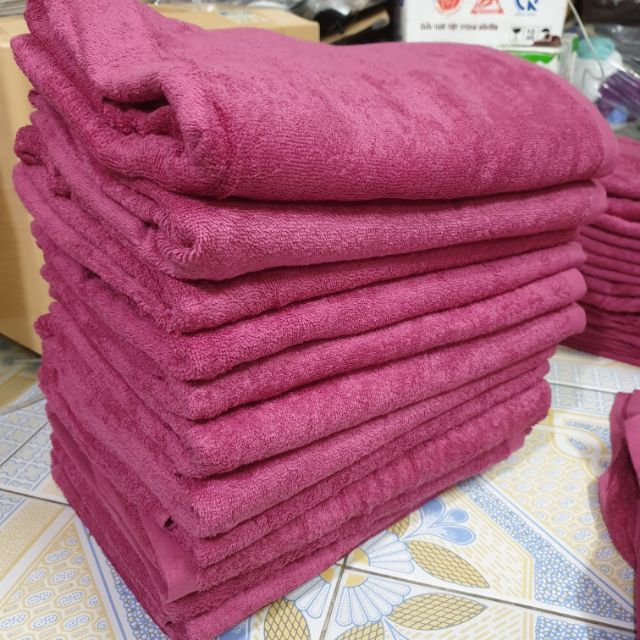 Khăn tắm body cotton kt 70x140cm (340g)