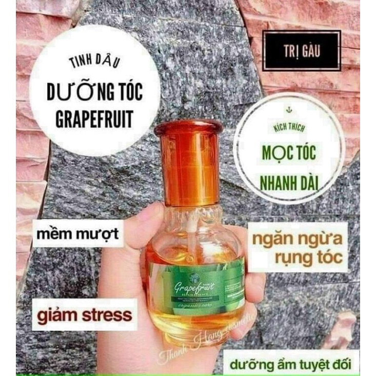 TINH DẦU BƯỞI GRAPEFRUIT 60ML GIẢM RỤNG TÓC