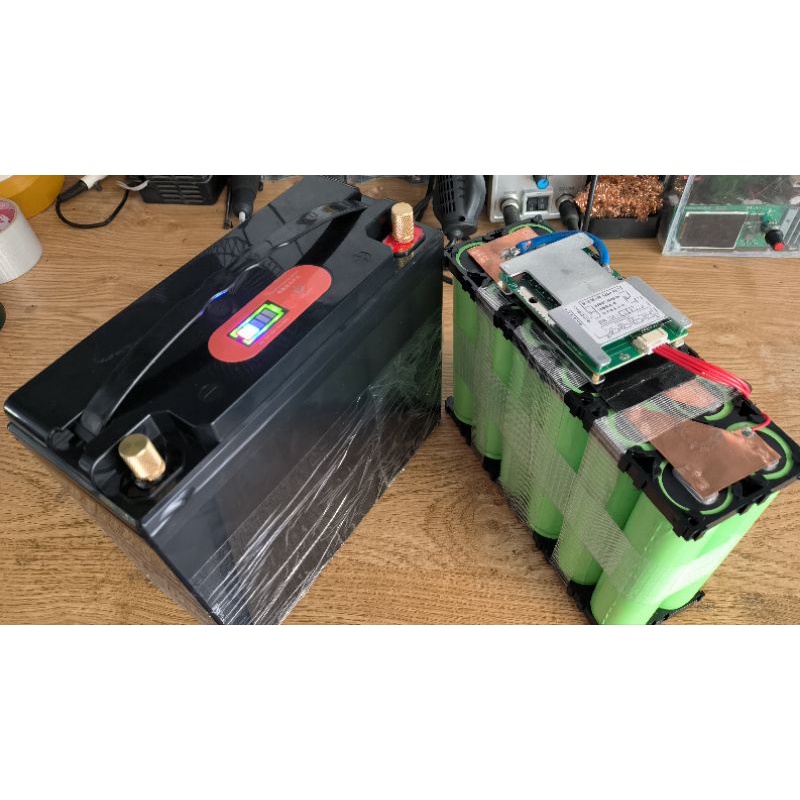 Vỏ chứa pin 12v 3s,4s KT 223x95x195mm