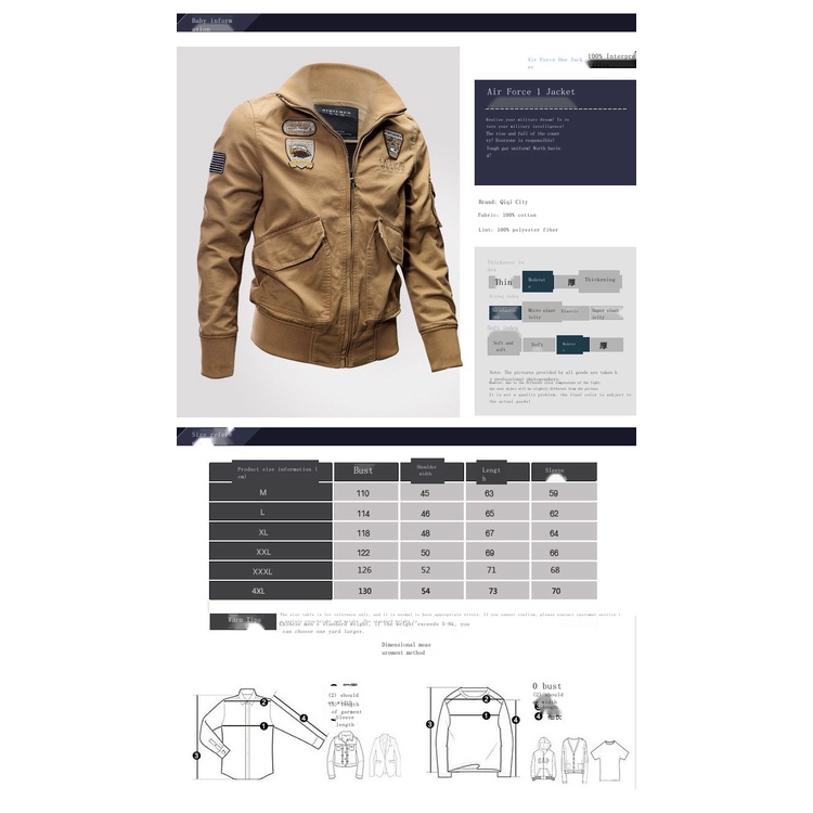 Áo Khoác Cotton Lót Nhung Phong Cách Quân Đội Thời Trang Thu Đông Mới 2022 Cho Nam