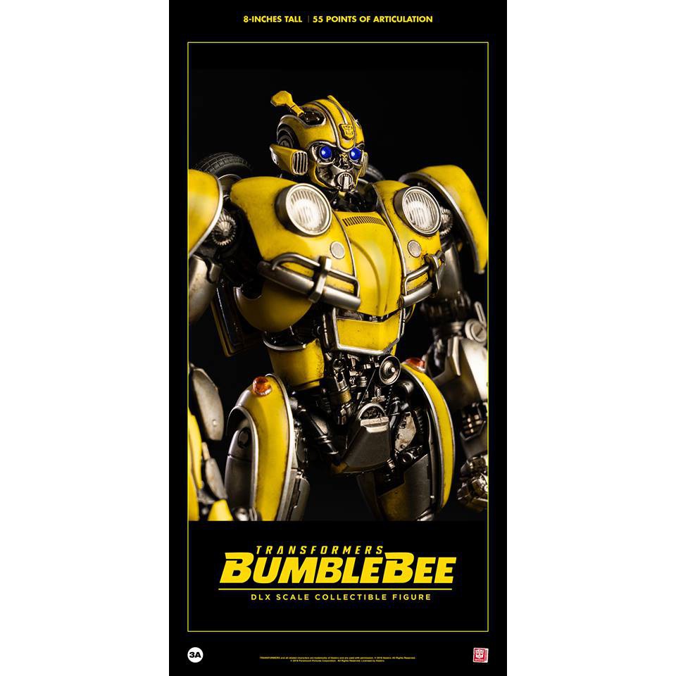 Mô hình 3A Threezero Bumble bee DLX 8-inch Bumblebee Movie 2018