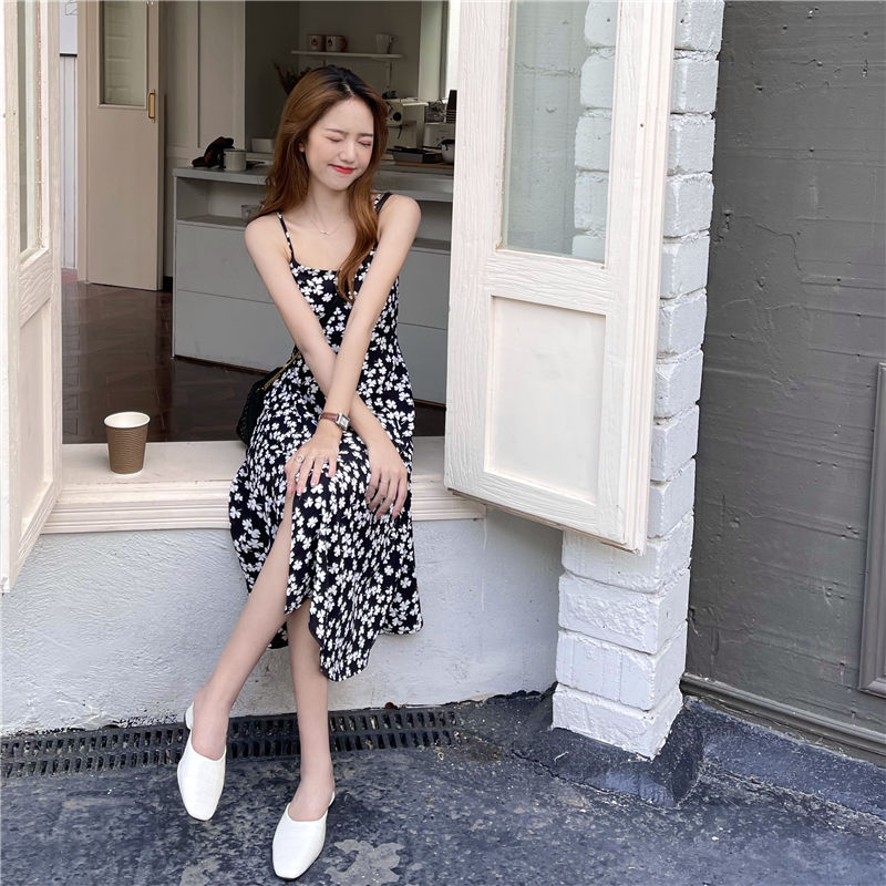 đầm ulzzang Hoa Hai Dây Thời Trang Nữ Tính | BigBuy360 - bigbuy360.vn