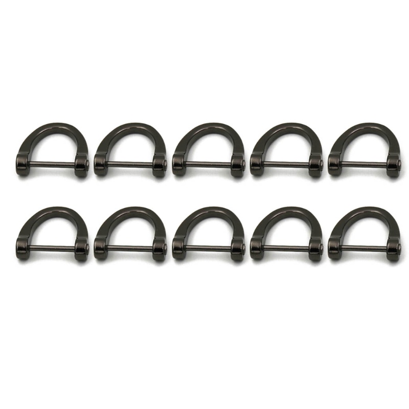 Set 10 Vòng Khóa Chữ D Thay Thế Chuyên Dụng Cho Ví Cầm Tay