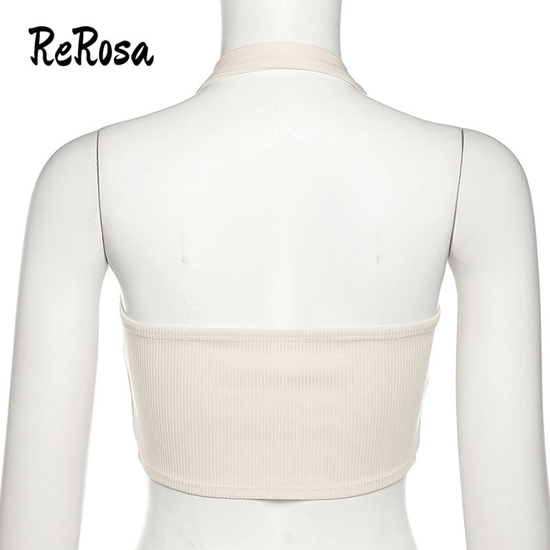 Áo Tank Top Hai Dây Màu Trơn Ôm Dáng Gợi Cảm Cho Nữ