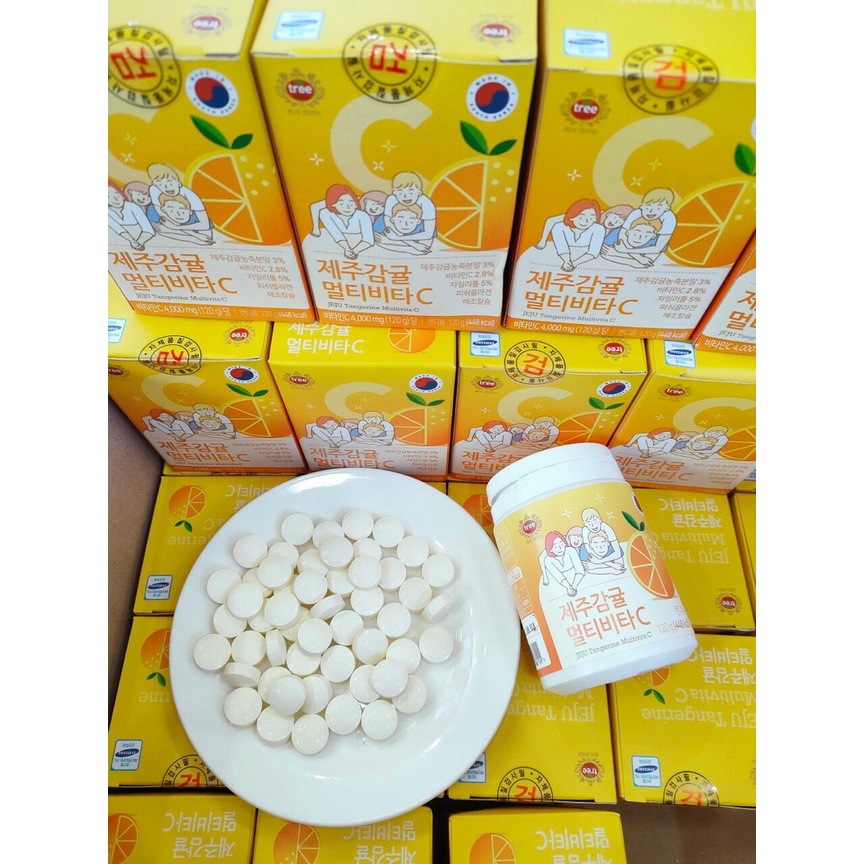Vitamin C Jeju Hàn Quốc Hộp 120g