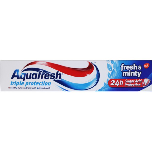 KEM ĐÁNH RĂNG AQUAFRESH TRIPLE PROTECTION 100ML