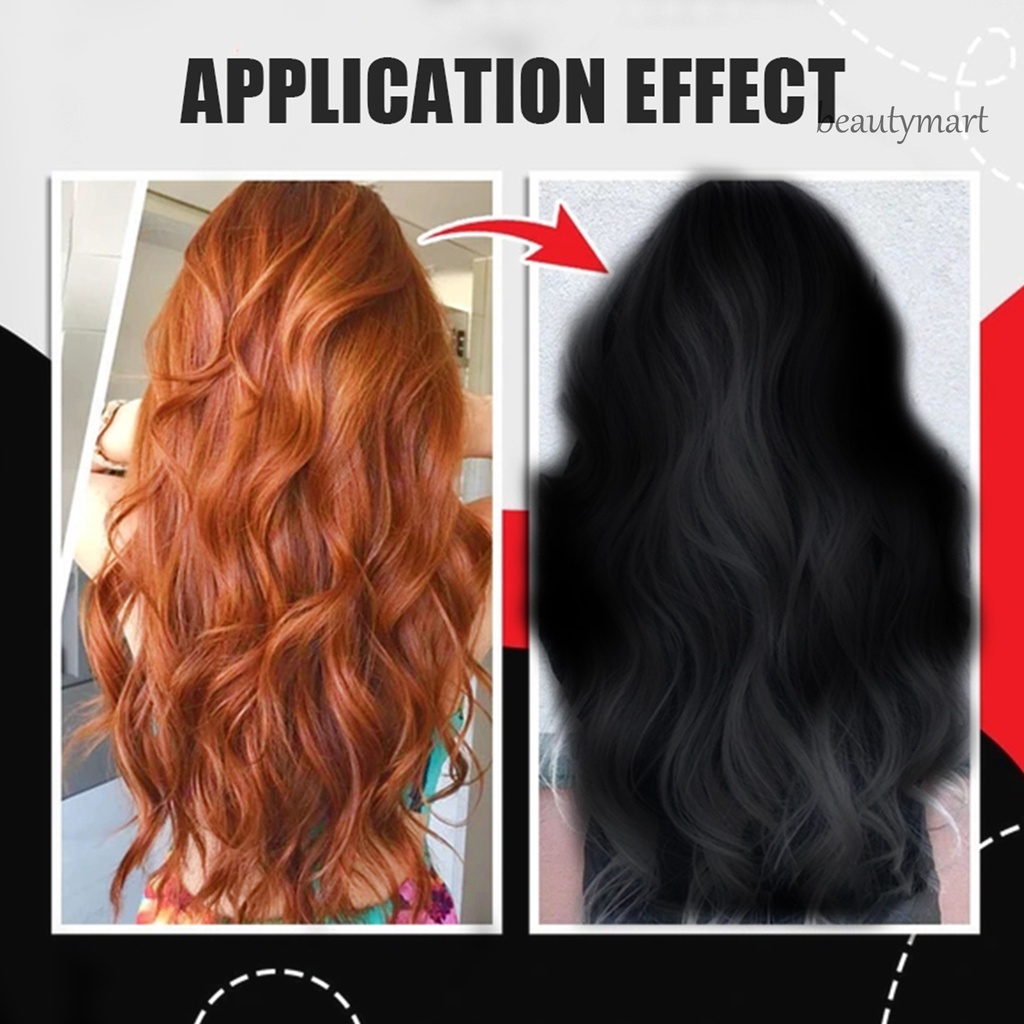 [Hàng mới về] Thuốc nhuộm tóc dạng lỏng lâu trôi an toàn nhanh chóng làm đẹp sử dụng tại nhà