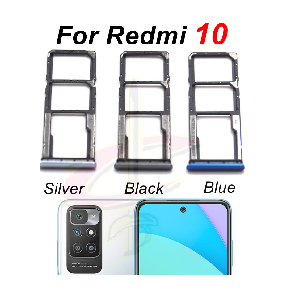Khay Đựng Sim Điện Thoại Cho Redmi 10 Prime 10A 10C Giá Đỡ