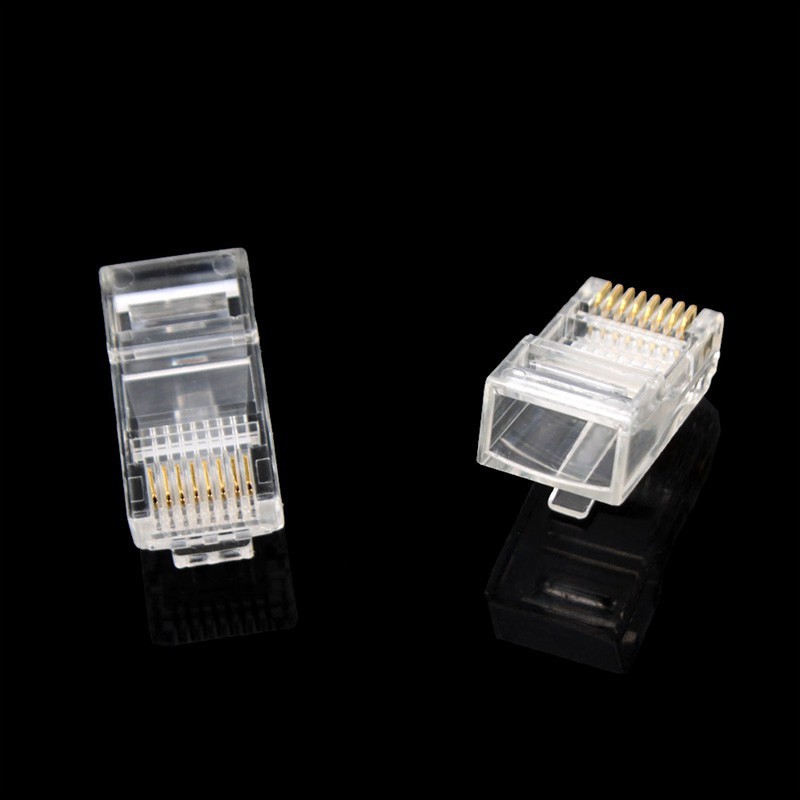 Đầu nối mạng LAN RJ45 CAT5 tiêu chuẩn 8P8C chất lượng cao mới tiện lợi