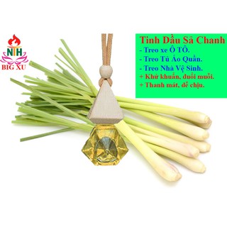 Dây treo tinh dầu sả chanh trong ô tô, tủ quần áo, phòng vệ sinh,... khử mùi, thơm phòng