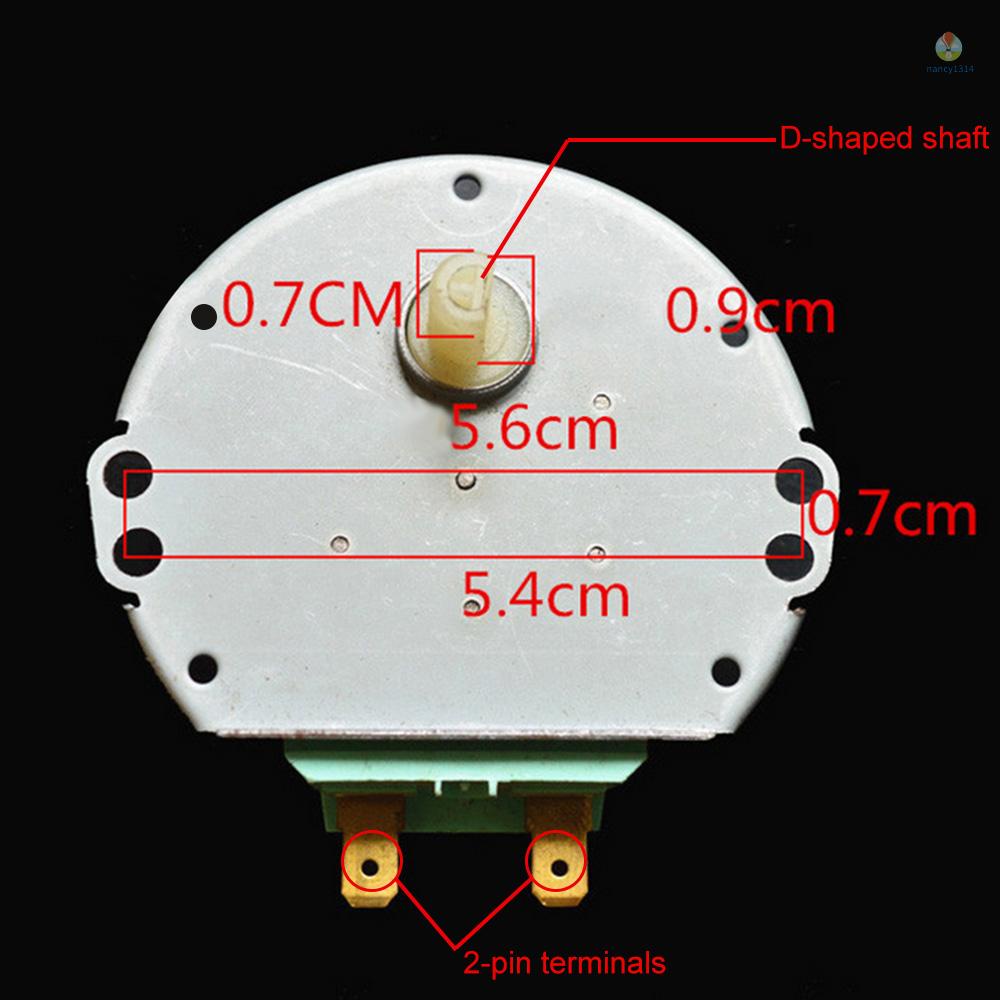 Mô tơ nancy10412-SSM-16HR AC21V 3W 50/60Hz 6549W1S011B thay thế cho lò vi sóng LG