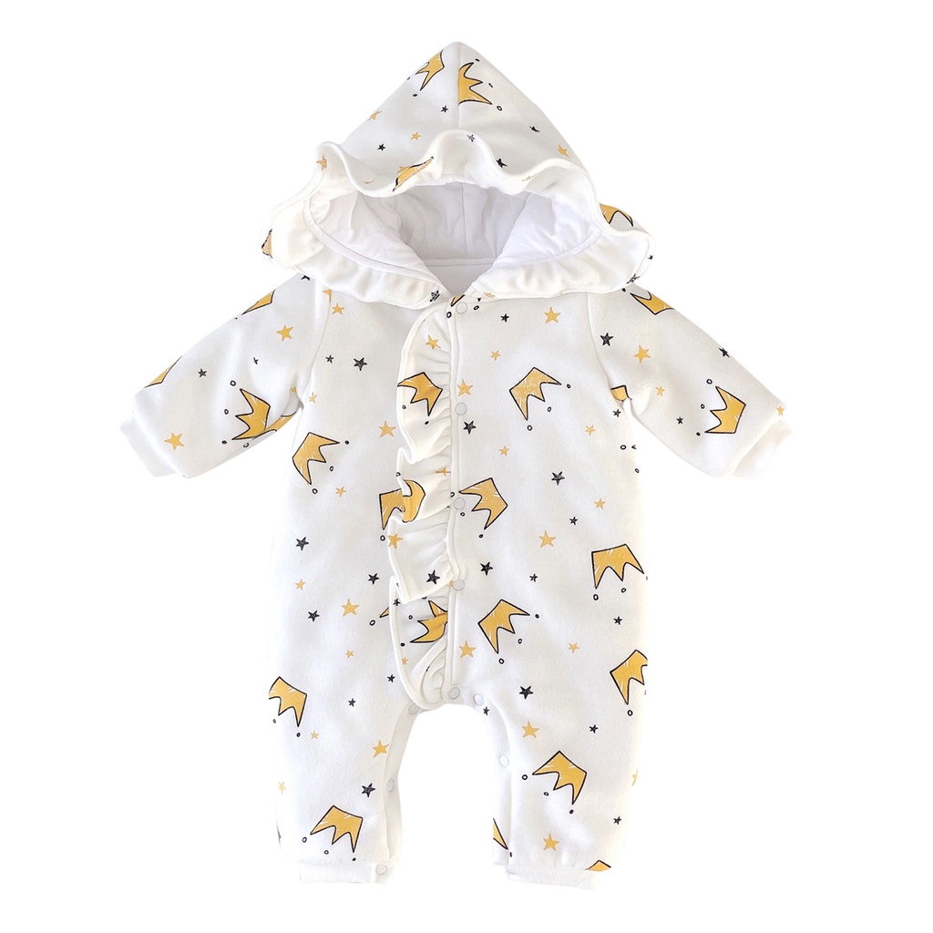 Sanlutoz Áo Liền Quần In Hình Hoạt Hình Cho Bé Gái