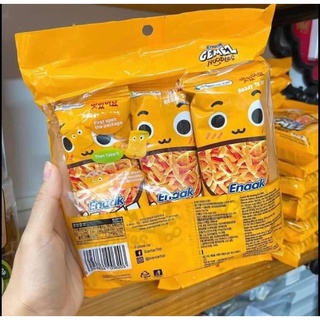 Thùng 24 gói mì snack enaak gemez bbq hương gà .