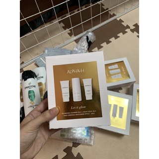 Set dưỡng da Alpha-H Let it glow