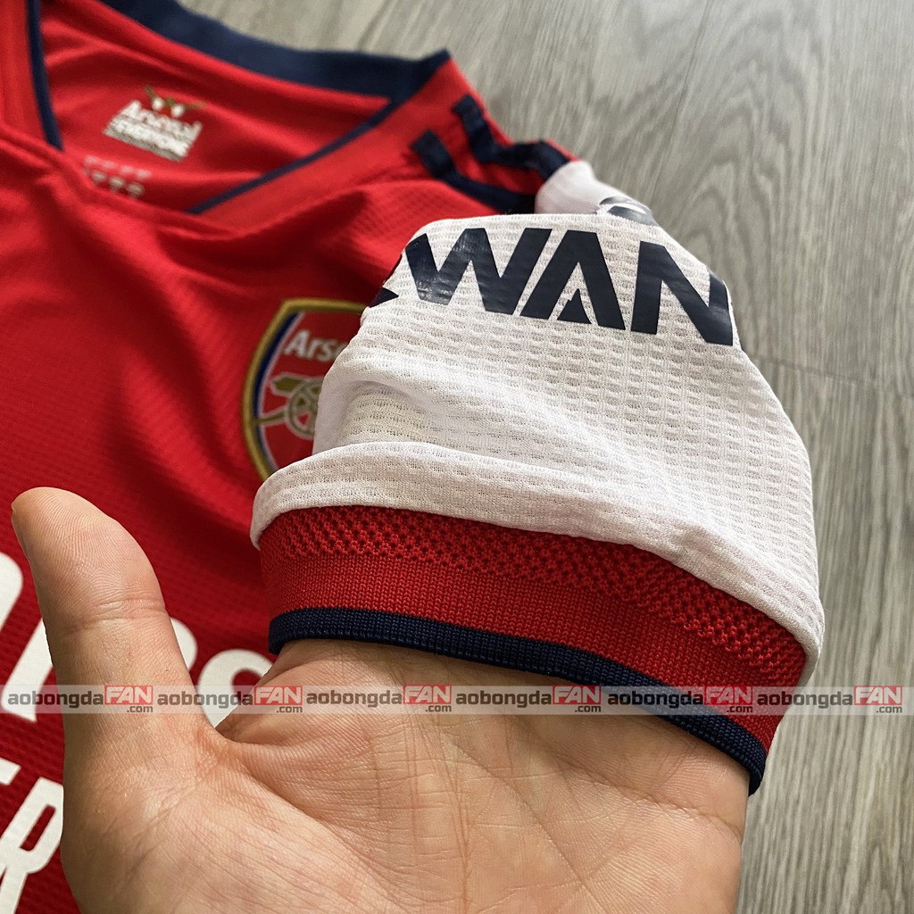 Bộ Quần Áo Bóng Đá Arsenal Đỏ Sân Nhà 21/22 Hàng Thái