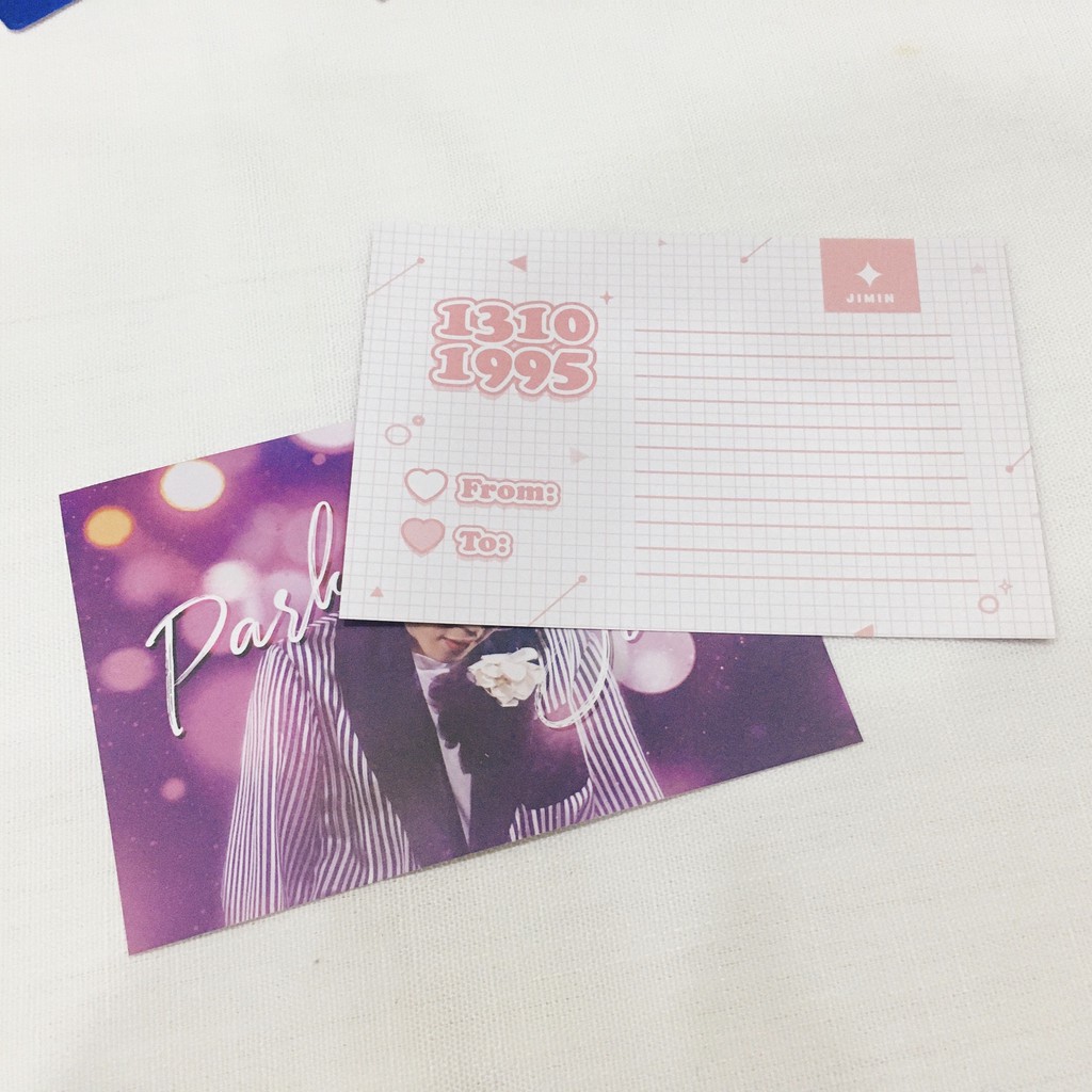 Set 15 postcard mặt in theo yêu cầu