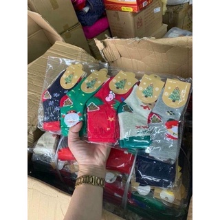 1 đôi tất noel cho bé yêu 1-6 tuổi theo ( bán lẻ 1 đôi)