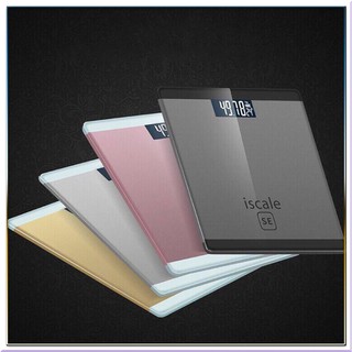 Cân sức khỏe ISCALE hình Iphone - cân tối đa 180kg - tặng kèm pin sẵn