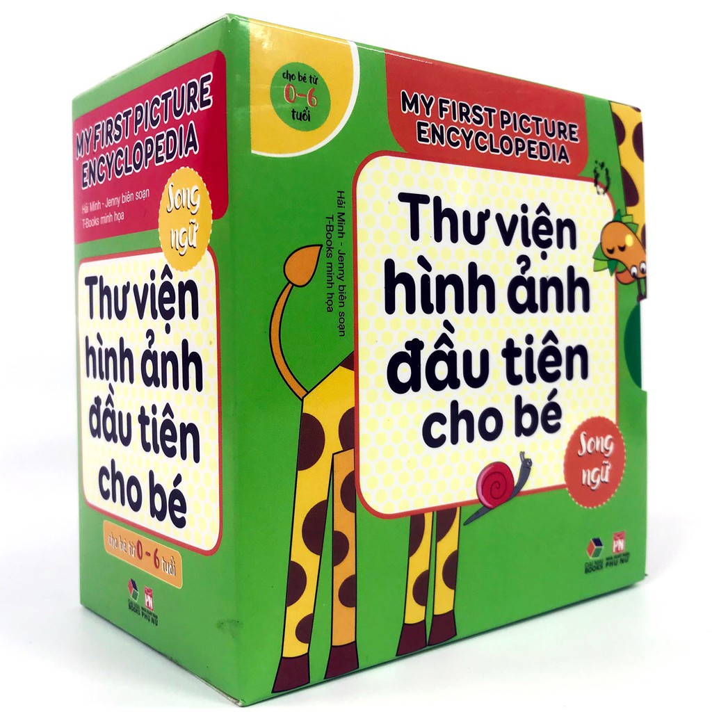 Sách - Thư Viện Hình Ảnh Đầu Tiên Cho Bé Từ 0-6 tuổi - Song Ngữ Việt Anh