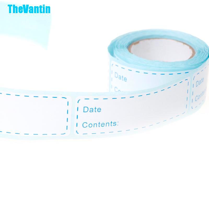 Cuộn miếng dán đánh dấu lọ thực phẩm tiện dụng