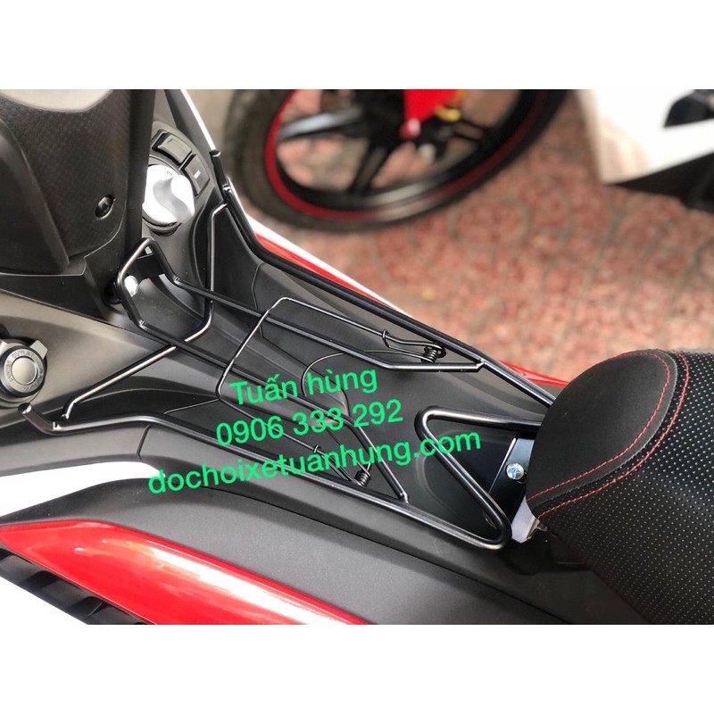 Baga exciter 155 V1, V2  sơn tĩnh điện - baga giữa ex155 - đồ chơi xe ex155