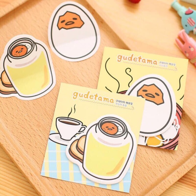 Giấy note trứng lười Gudetama (nhà BEAN)