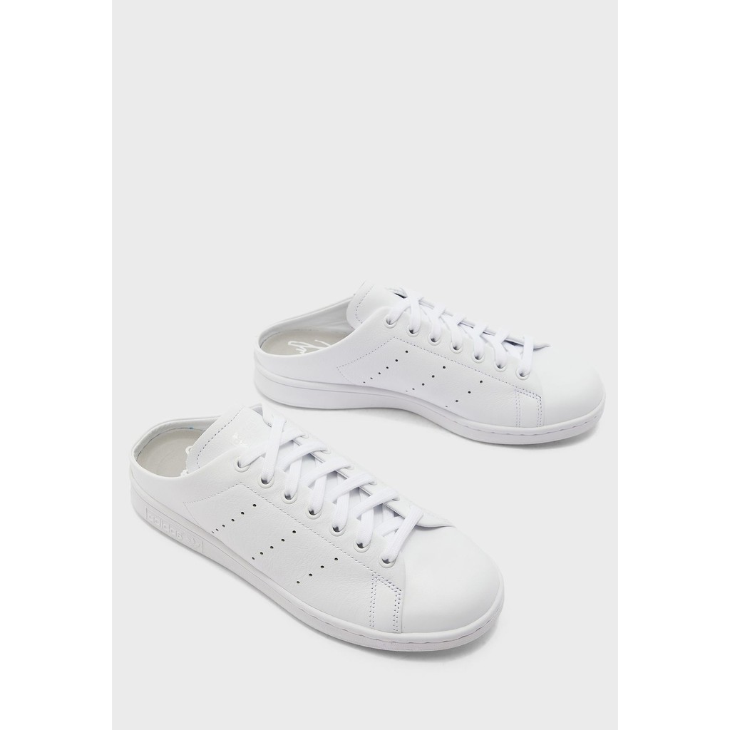 [Chính hãng] Giày Adidas STAN SMITH MULE ALL WHITE ĐẠP GÓT - FULL BOX