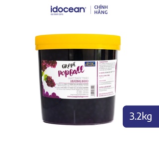 Hạt Thủy Tinh Nho Hùng Chương - Topping Trà Sữa - 3.2kg - Chính Hãng