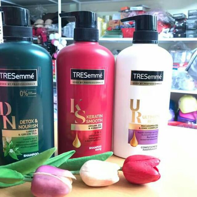 Com bo, dầu gội tresemme(1 xả và 1 gội) chuẩn thái lan