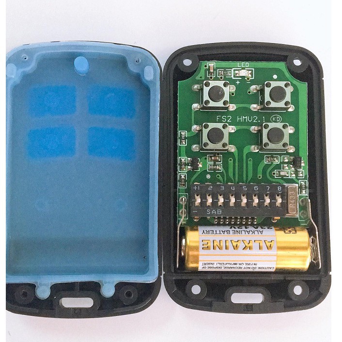 Điều khiển cửa cuốn Mã Gạt tần số 433MHZ Chống nước