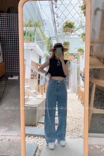 Set quần jean + sơ mi