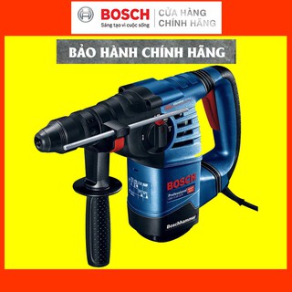 [CHÍNH HÃNG] Máy Khoan Búa Bosch GBH 3-28 DRE (28MM-800W) - Chuyên Khoan Bê Tông, Có Đục, Công Nghệ Giảm Rung