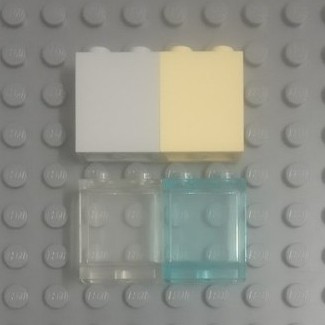 Đồ Chơi Lego Lắp Ráp Panel 1 x 2 x 2 with Side Supports - Hollow Studs