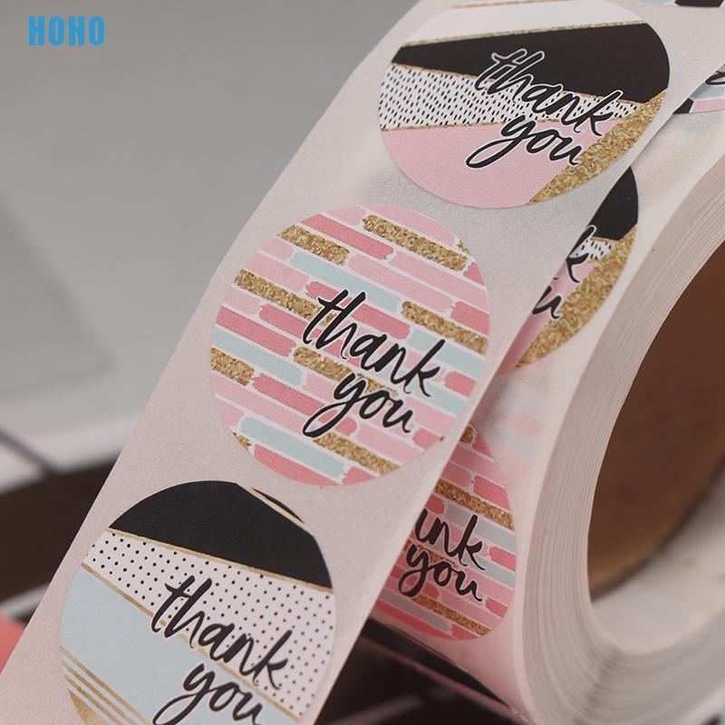 Set 500 miếng dán hình chữ Thank You dùng làm quà tặng/trang trí | BigBuy360 - bigbuy360.vn