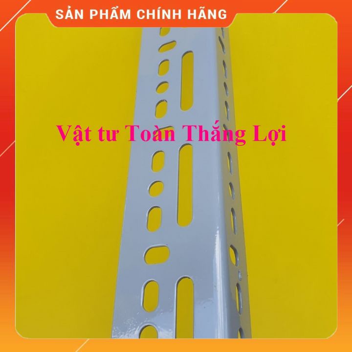 (Dài 25cm_ 30cm ) Cây sắt V lỗ V4x4cm hoặc V3x5cm dày 1.5li