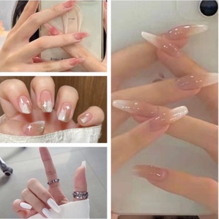 Set 24 móng taygiả nhiều họa tiết chống thấm nước có thể tháo rời thời trang móng tay giả móng giả