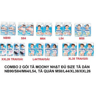 TÃ DÁN MOONY NB90 (DƯỚI 5KG)
