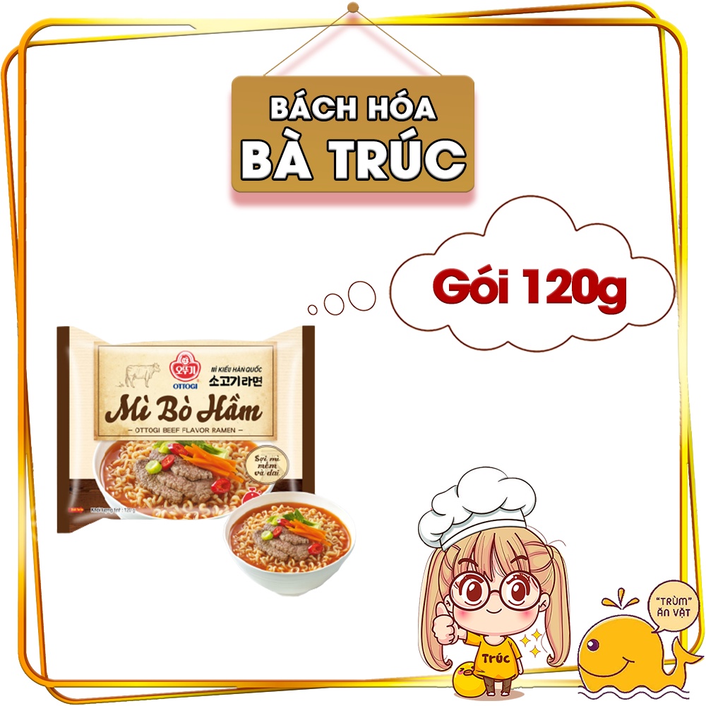 Mì bò hầm Ottogi gói 120g