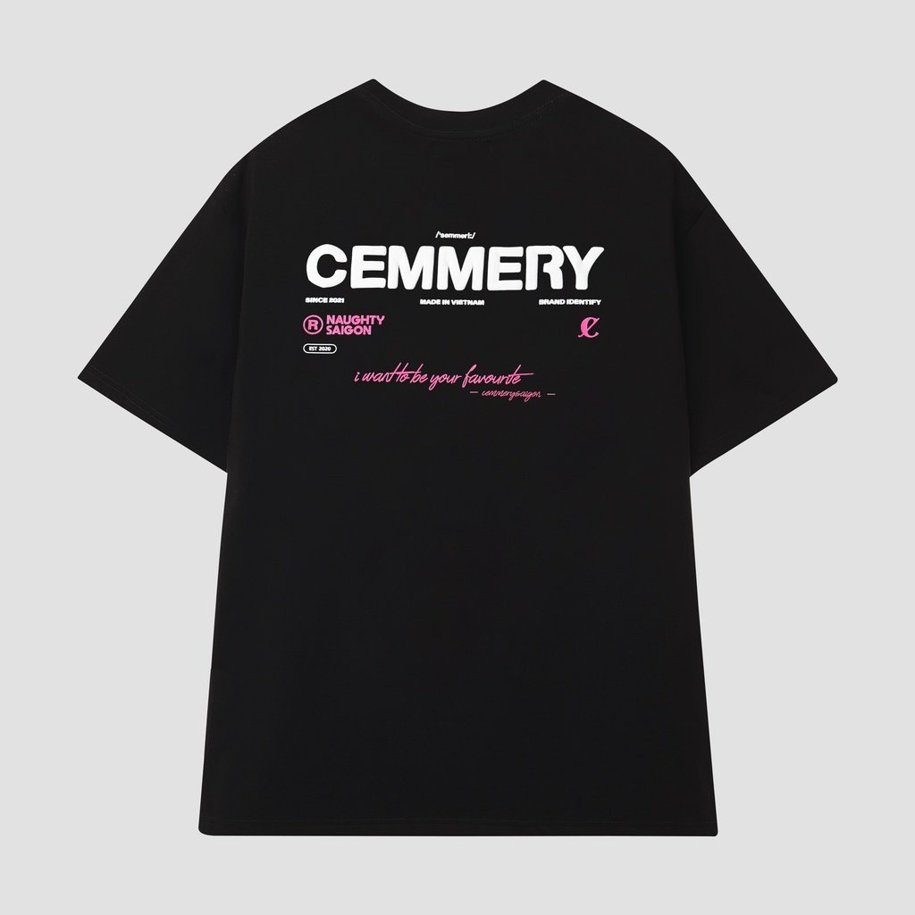 Áo thun LocalBrand Cemmery &quot; SIGNATURE TEE &quot; # 2 Color Lisa offical (V429)