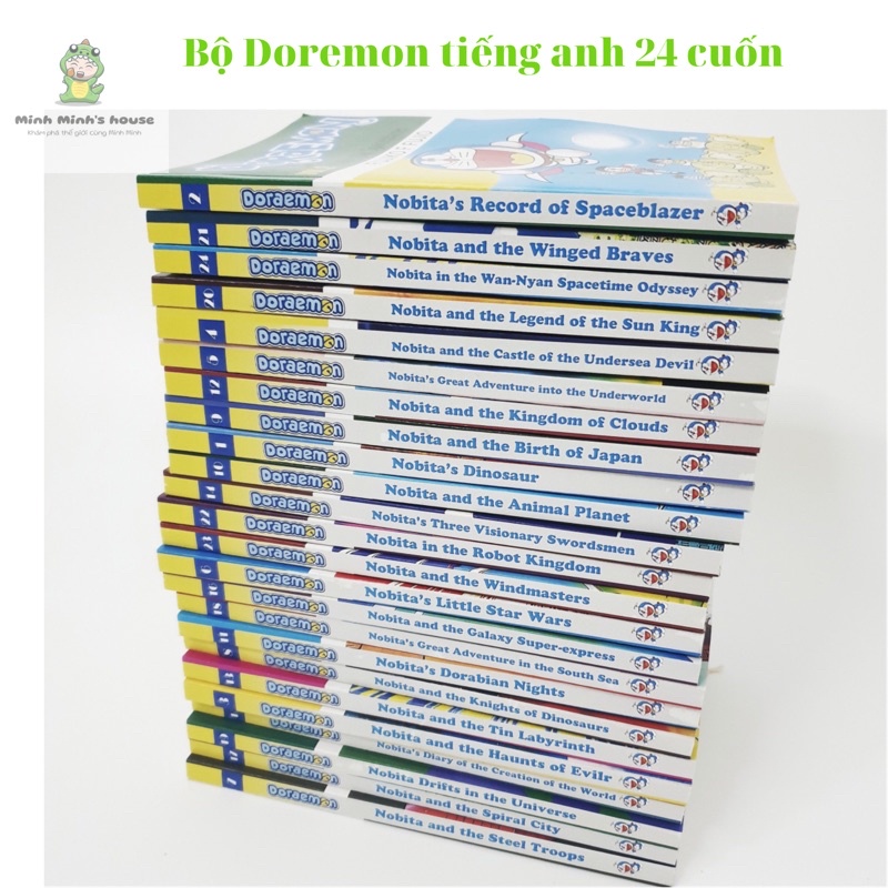 Doraemon Tiếng Anh Full 24c - Bản đẹp chống lóa